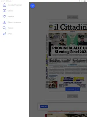 Il Cittadino android App screenshot 0