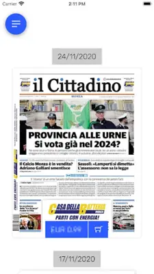 Il Cittadino android App screenshot 8